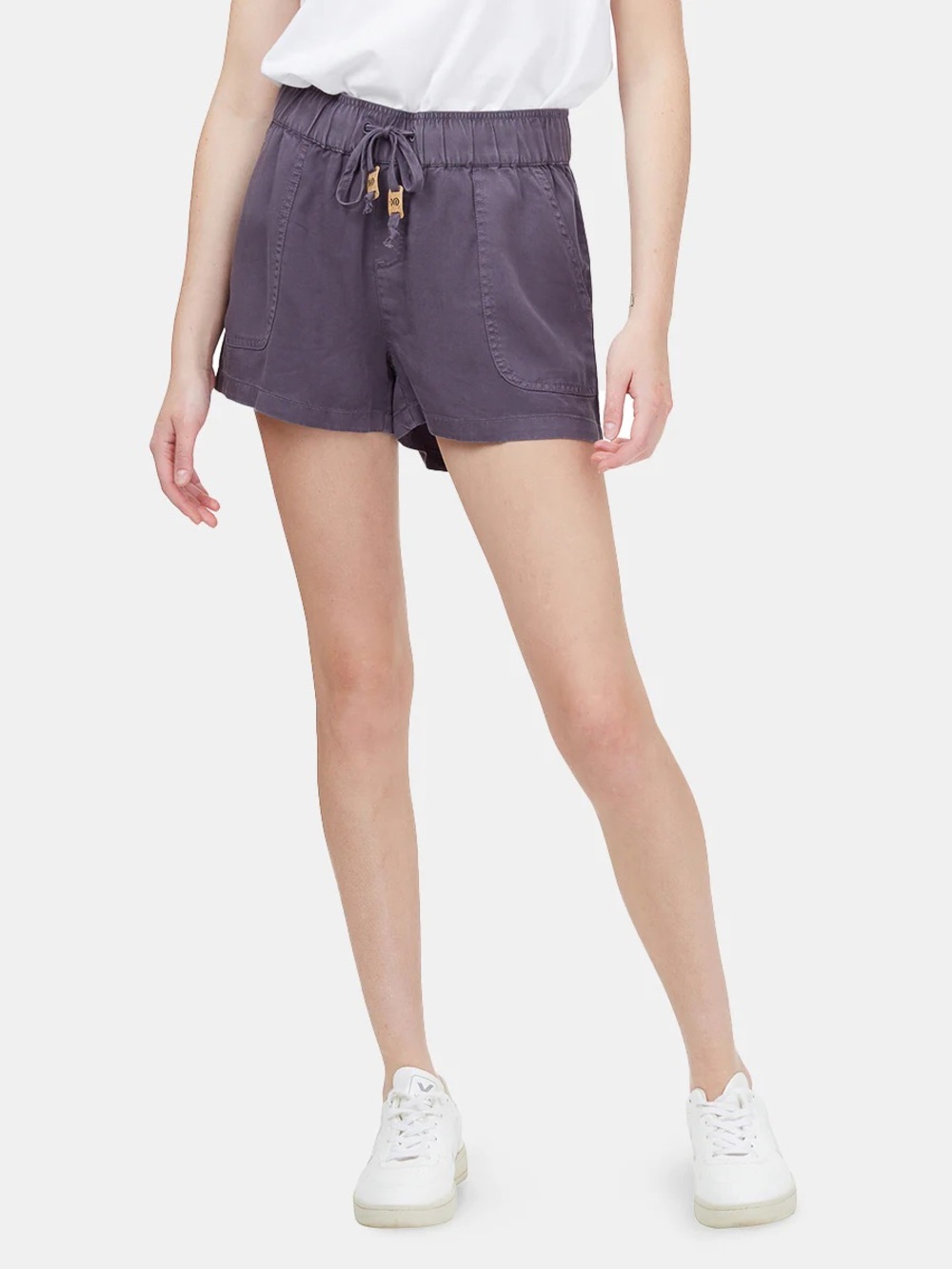 Tentree Tencel Shorts Regular Mid-rise Pull-on Short Size XS Gorpcore Outdoor